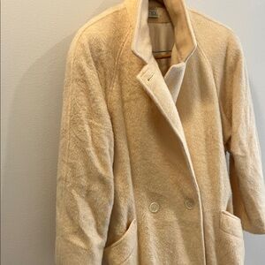 Elegant Cream Trench Coat